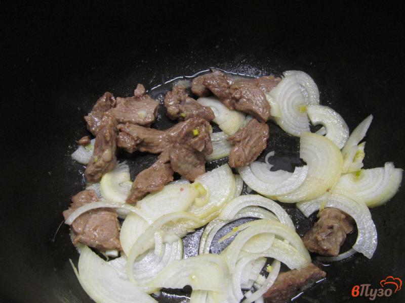 Фото приготовление рецепта: Белая фасоль с говядиной в мультиварке шаг №2