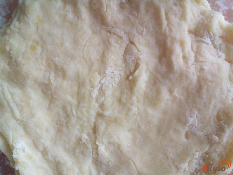 Фото приготовление рецепта: Лепешки на картофельном тесте шаг №4