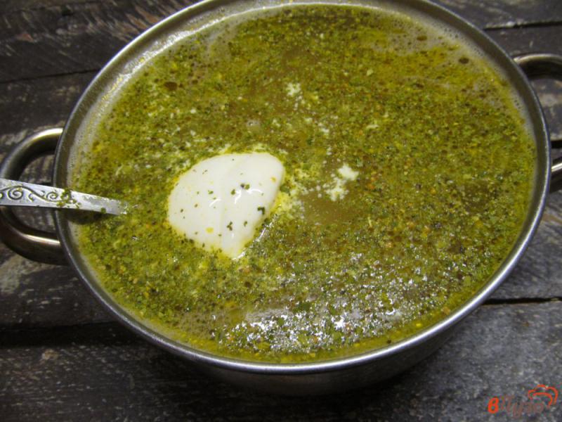 Фото приготовление рецепта: Суп гречневый на курином бульоне шаг №5