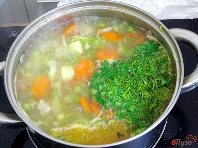 Фото приготовление рецепта: Весенний суп шаг №8