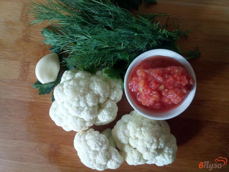 Фото приготовление рецепта: Шары из цветной капусты под острым соусом шаг №1