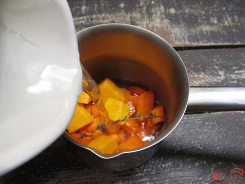 Фото приготовление рецепта: Смузи на ряженке с морковью и тыквой шаг №2