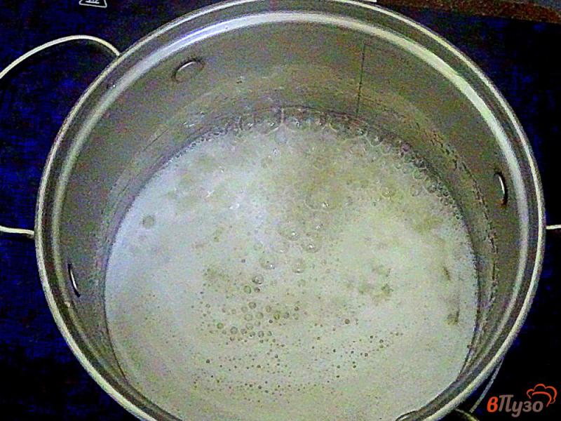 Фото приготовление рецепта: Белковый крем с желатином шаг №4