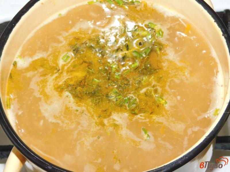 Фото приготовление рецепта: Суп из крольчатины с вермишелью шаг №5