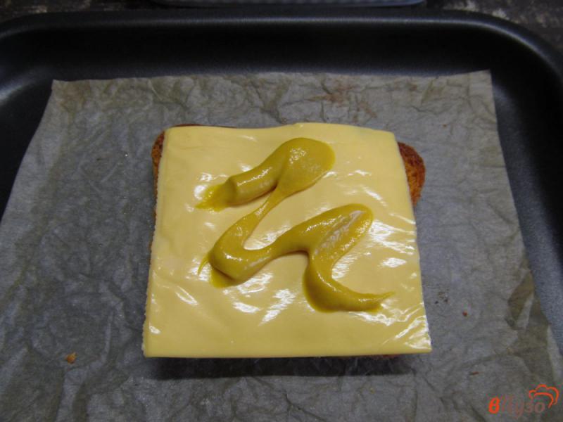 Фото приготовление рецепта: Французский бутерброд шаг №9
