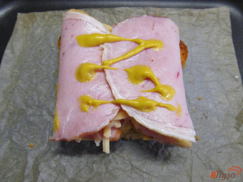 Фото приготовление рецепта: Французский бутерброд шаг №12