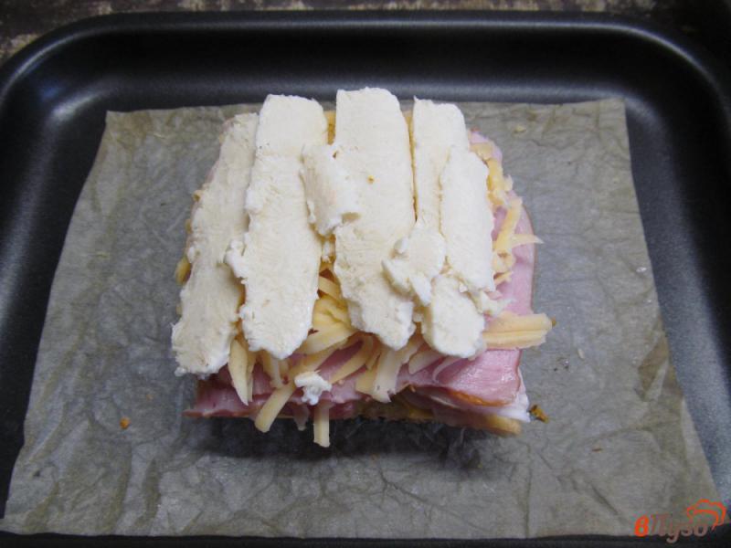 Фото приготовление рецепта: Французский бутерброд шаг №15