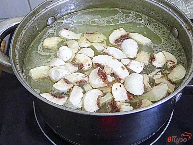 Фото приготовление рецепта: Зелёные щи с крапивой, шпинатом и молодой капустой шаг №3