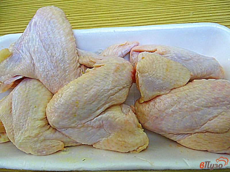 Фото приготовление рецепта: Куриные крылыщки запеченные в духовке шаг №1