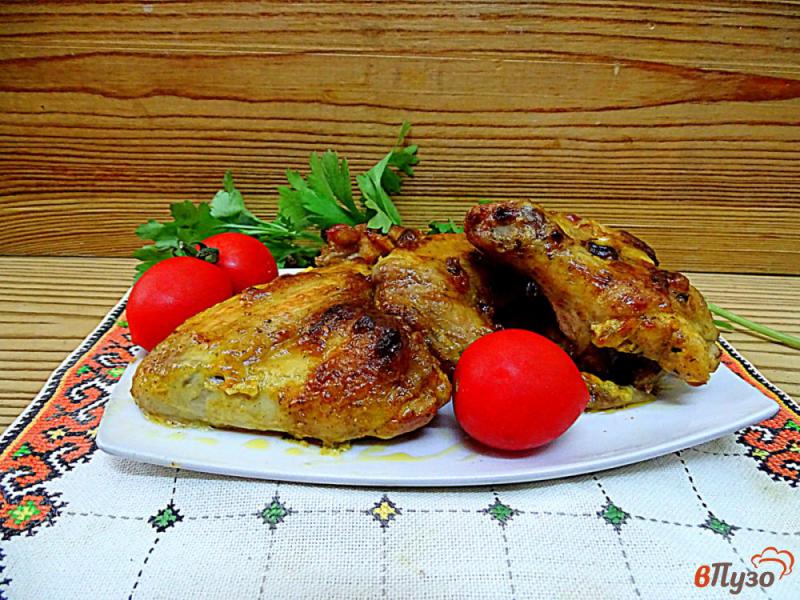 Фото приготовление рецепта: Куриные крылыщки запеченные в духовке шаг №6