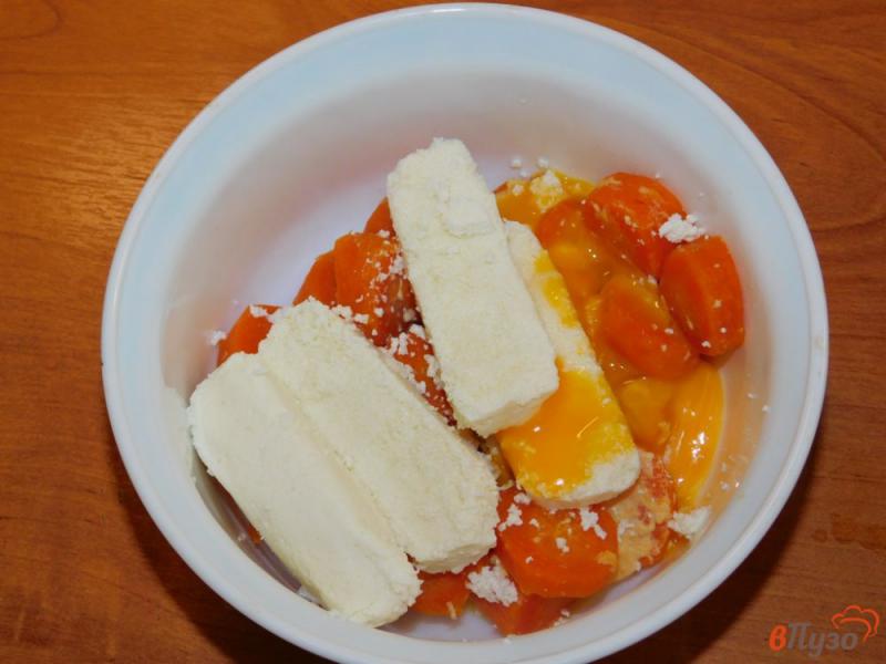 Фото приготовление рецепта: Творожно-морковное суфле шаг №2