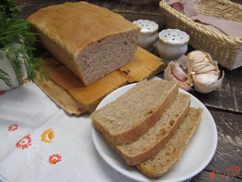 Фото приготовление рецепта: Ржано-пшеничный хлеб с тмином шаг №11