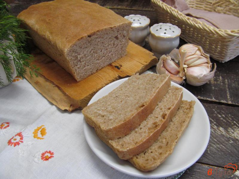 Фото приготовление рецепта: Ржано-пшеничный хлеб с тмином шаг №10