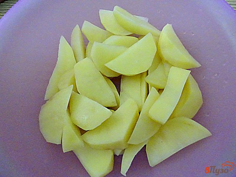Фото приготовление рецепта: Картофель запеченный в сухарях шаг №1