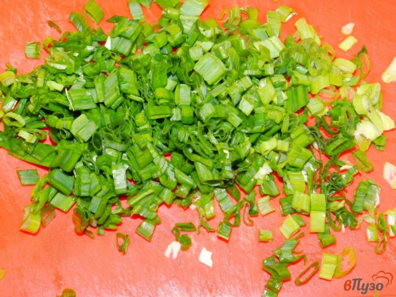 Фото приготовление рецепта: Зеленый овощной салат шаг №2