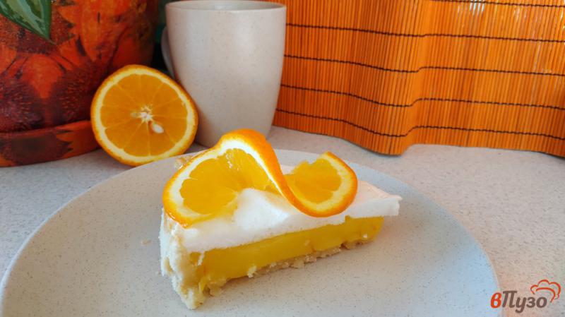 Фото приготовление рецепта: Апельсиновый десерт шаг №11