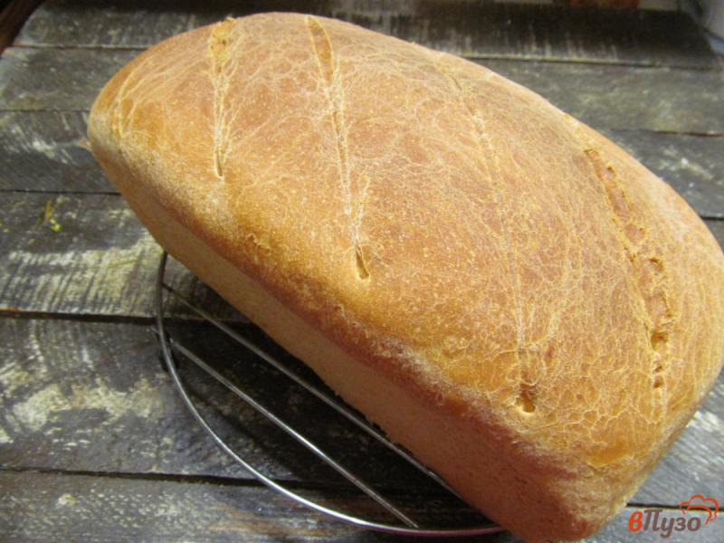 Фото приготовление рецепта: Сдобный кукурузный хлеб шаг №8