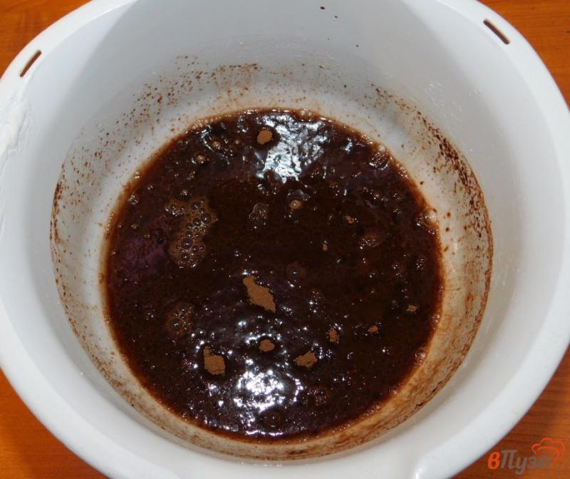 Фото приготовление рецепта: Шоколадный пирог с яблоками (без яиц) шаг №1