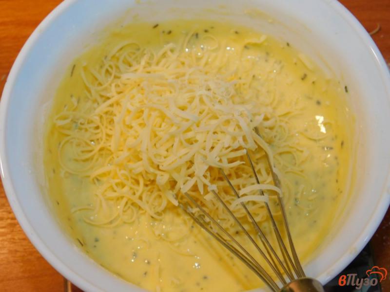 Фото приготовление рецепта: Кабачки в сырном кляре шаг №5