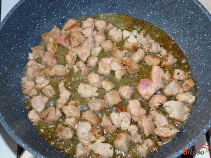 Фото приготовление рецепта: Фриттата с мясом и кабачками шаг №1