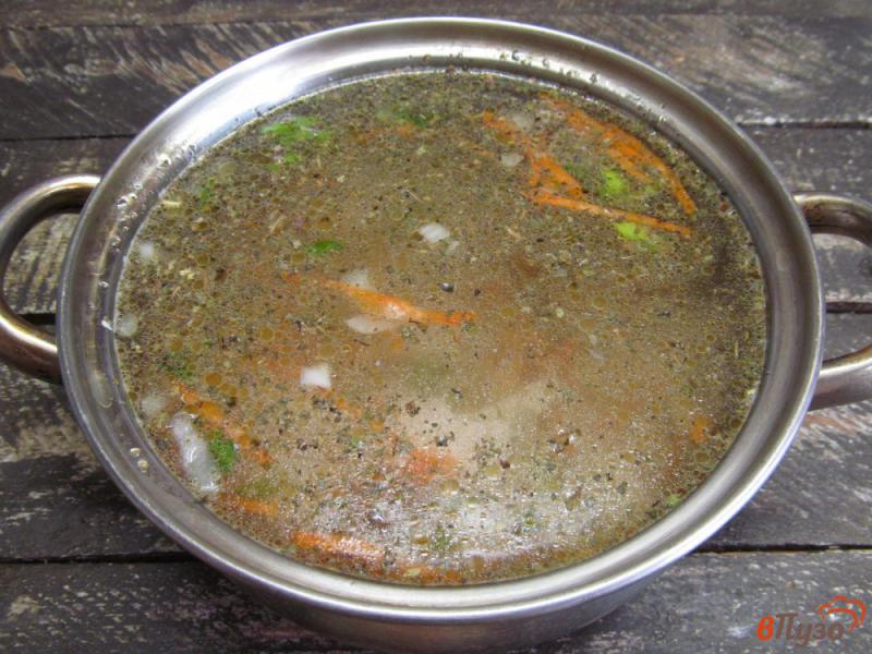 Фото приготовление рецепта: Суп из индейки с нутом шаг №6