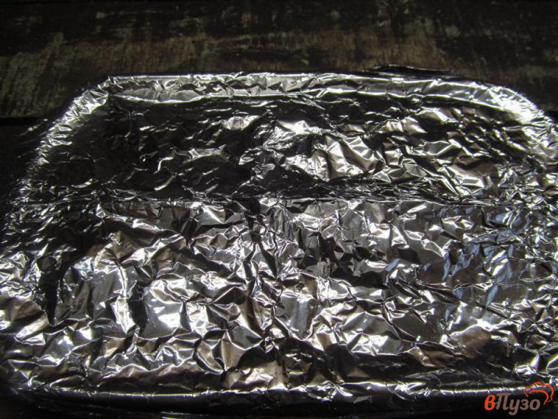 Фото приготовление рецепта: Запеканка из сухих макарон с беконом и горошком шаг №7