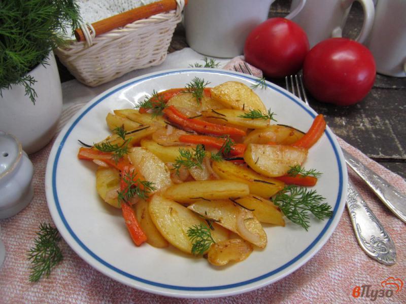 Фото приготовление рецепта: Запеченный картофель «Хозяйка отдыхает» шаг №6