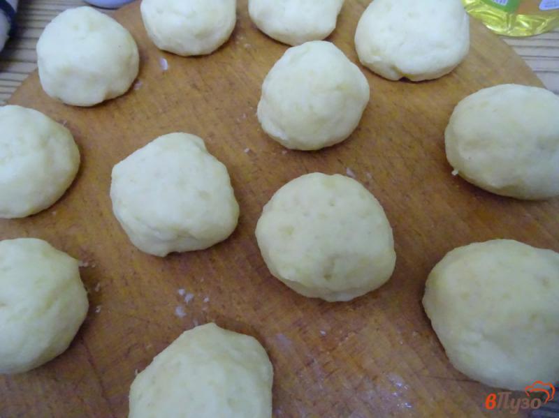Фото приготовление рецепта: Картофельные зразы с печенью шаг №7