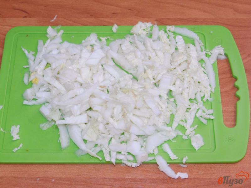 Фото приготовление рецепта: Овощной салат с яйцами шаг №1