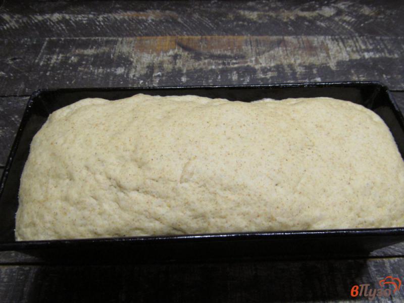 Фото приготовление рецепта: Мультизерновой хлеб на соке кабачка и кефире шаг №9