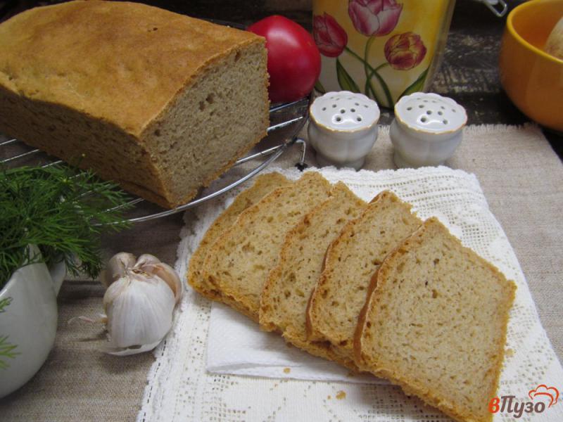 Фото приготовление рецепта: Мультизерновой хлеб на соке кабачка и кефире шаг №10