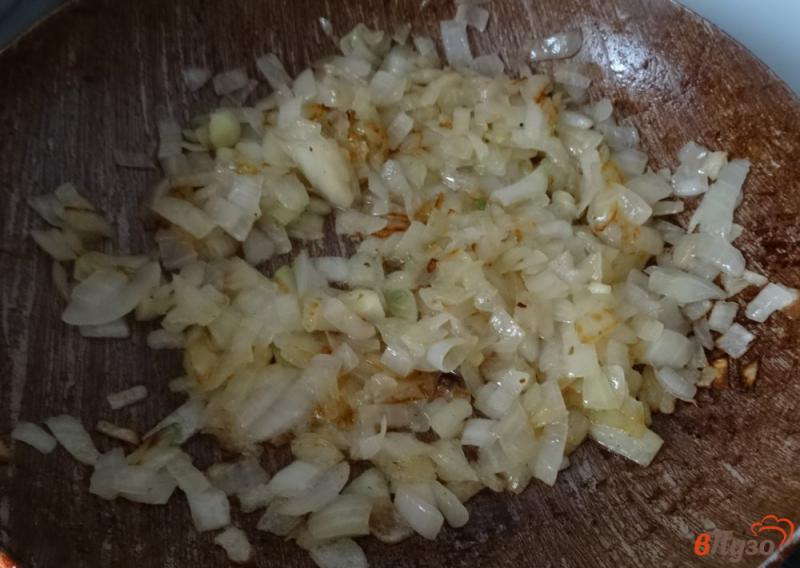 Фото приготовление рецепта: Салат из пасты орзо с овощами шаг №4