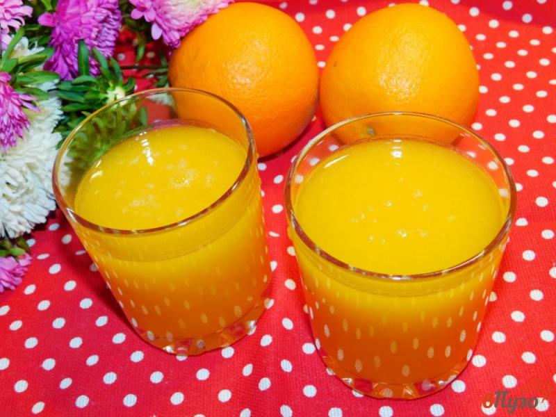 Фото приготовление рецепта: Оранжевый коктейль с тыквой шаг №4