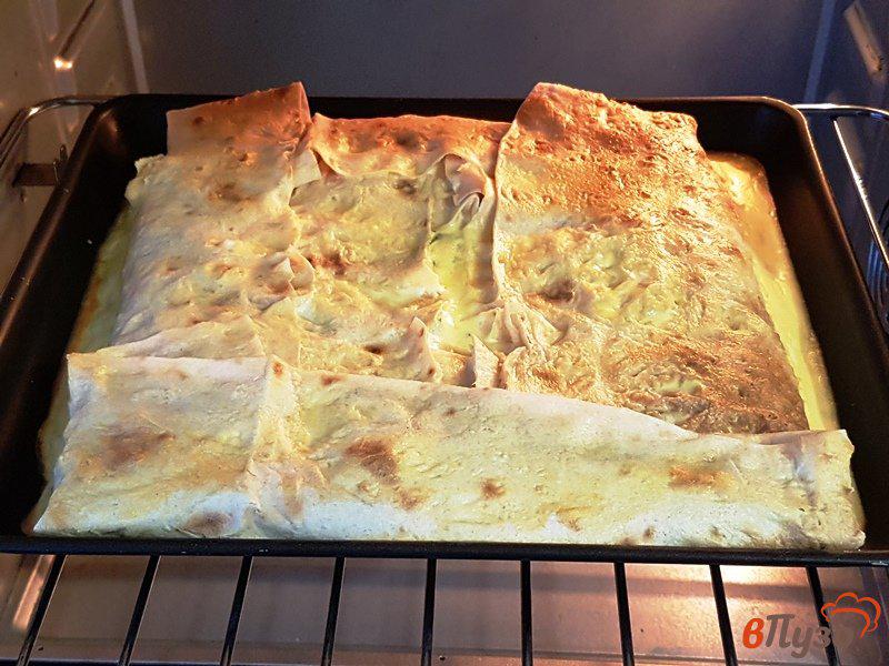 Фото приготовление рецепта: Пирог из лаваша шаг №10