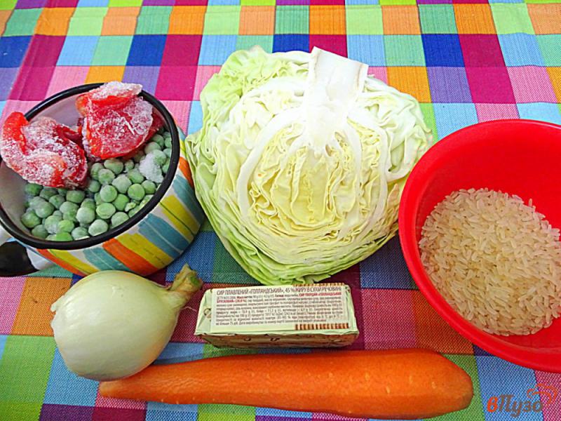 Фото приготовление рецепта: Овощной суп без картофеля шаг №1
