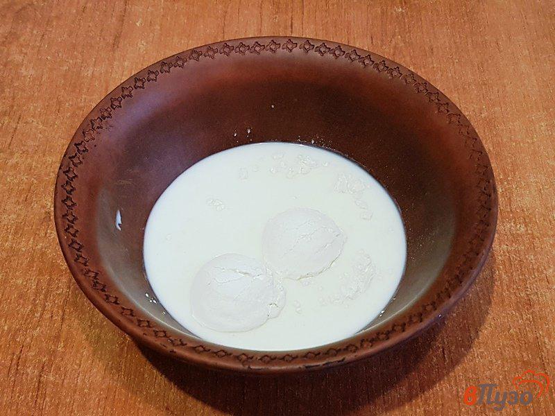 Фото приготовление рецепта: Печенка под соусом бешамель в мультиварке шаг №6