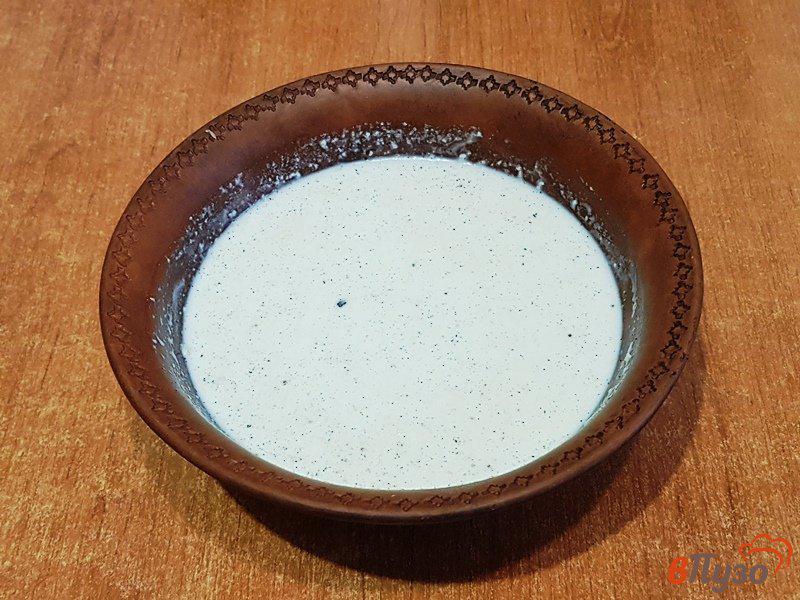 Фото приготовление рецепта: Печенка под соусом бешамель в мультиварке шаг №7