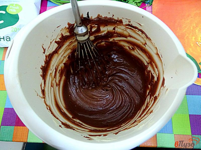 Фото приготовление рецепта: Шоколадное масло шаг №8