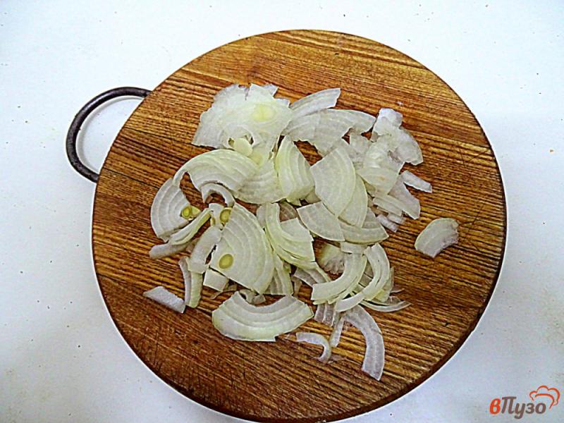Фото приготовление рецепта: Куриные желудки с фасолью в остром соусе шаг №4