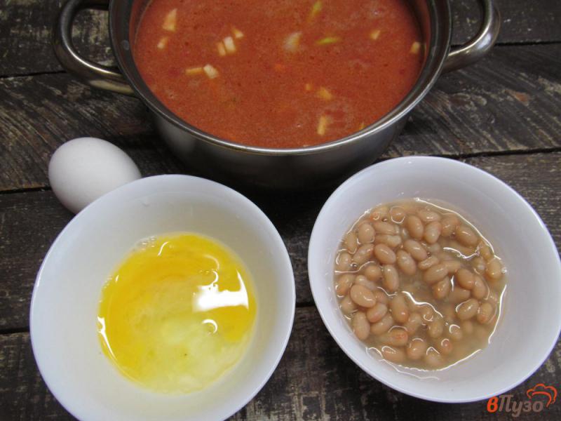 Фото приготовление рецепта: Суп с фасолью и щавелем шаг №3