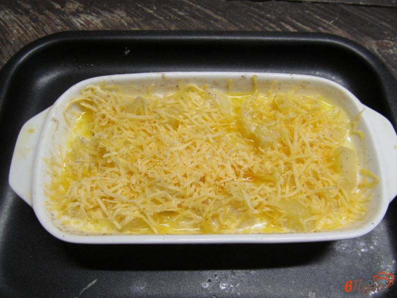 Фото приготовление рецепта: Запеченный картофель в молоке шаг №4