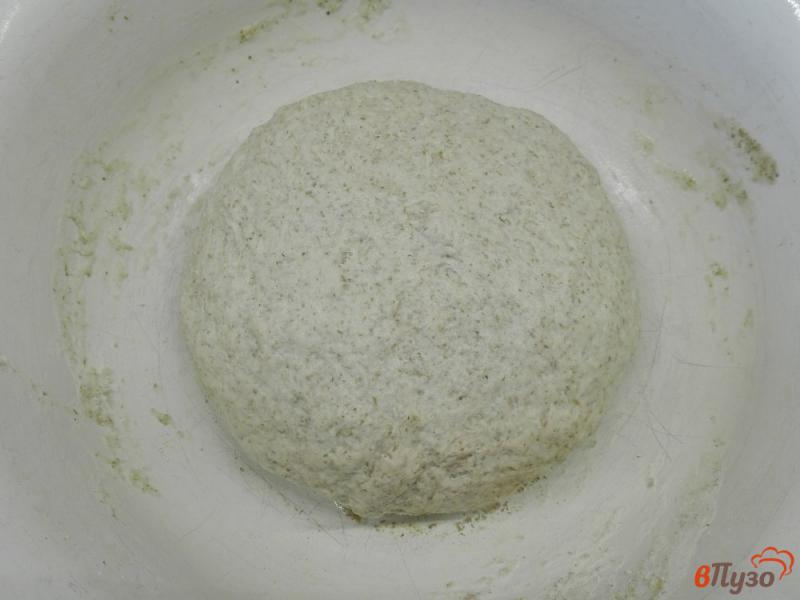 Фото приготовление рецепта: Простой хлеб на закваске с овсяной мукой шаг №8