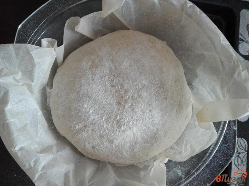 Фото приготовление рецепта: Простой хлеб на закваске с овсяной мукой шаг №10