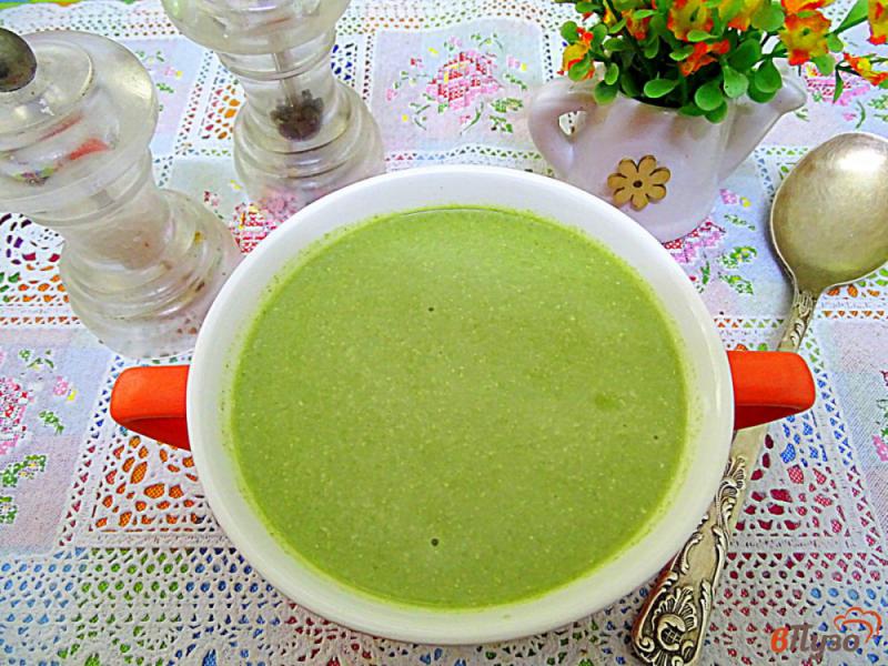 Фото приготовление рецепта: Суп пюре из шпината шаг №8