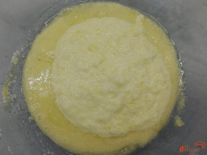 Фото приготовление рецепта: Лимонное печенье шаг №4