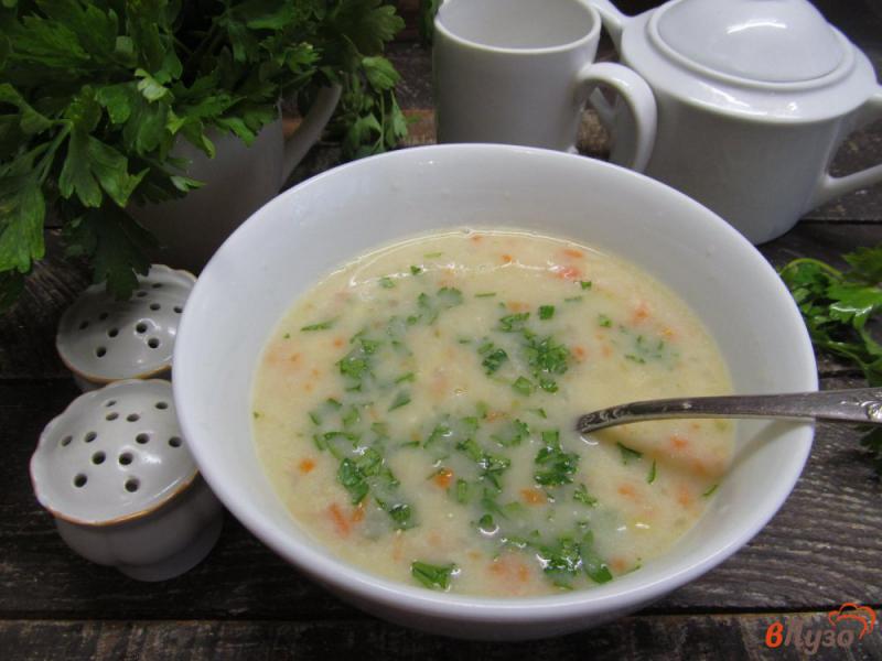 Фото приготовление рецепта: Сливочный крем-суп из овощей шаг №10