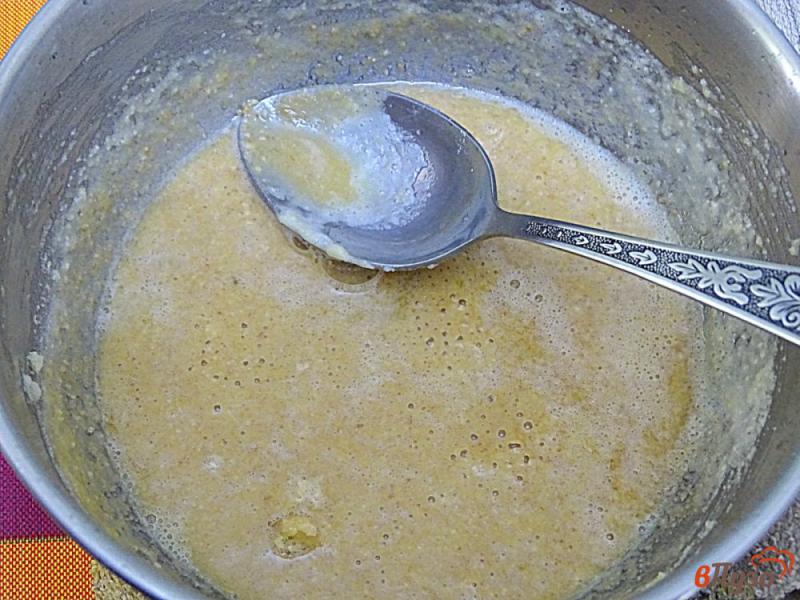 Фото приготовление рецепта: Свекольная ботва с капустой в соусе шаг №9