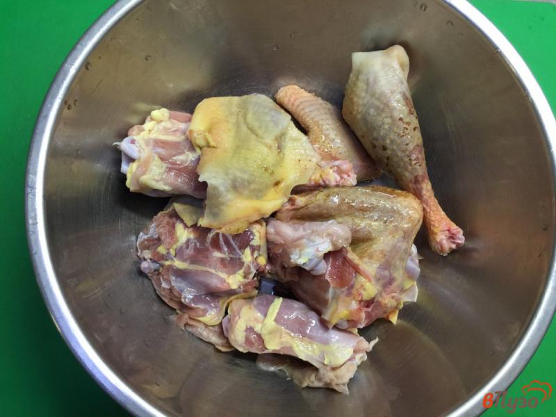 Фото приготовление рецепта: Шашлык из куриного мяса в духовке шаг №1