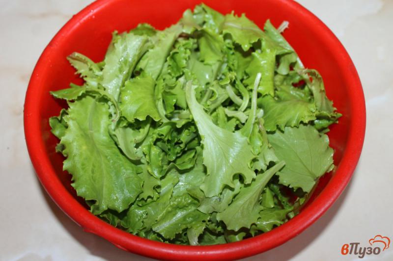 Фото приготовление рецепта: Микс салат с перцем и огурцом шаг №1