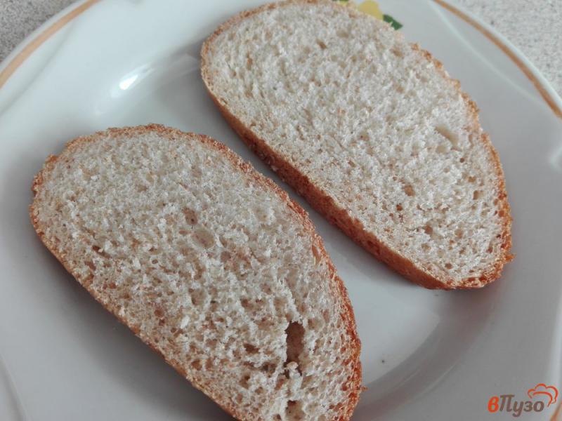 Фото приготовление рецепта: Бутерброды со сливочным сыром и кровяной колбасой шаг №1